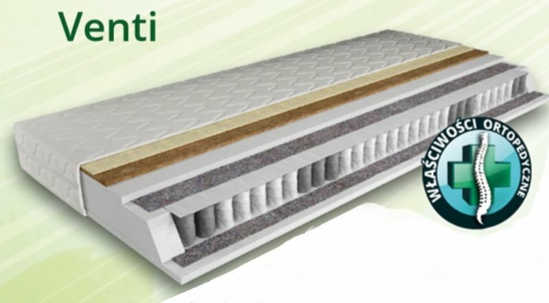 VENTI 7 ZONES mattress - EXCLUSIVE MATTRESSES All sizes