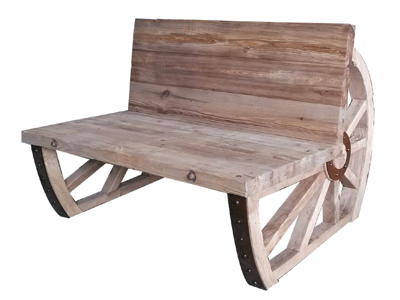 Garden bench wood park bench solid bench garden garden furniture 2-seater benches New