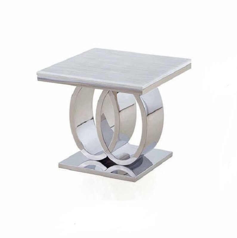 Side Tables Design Living Room Premium Rectangular Design Stainless Steel Furniture New