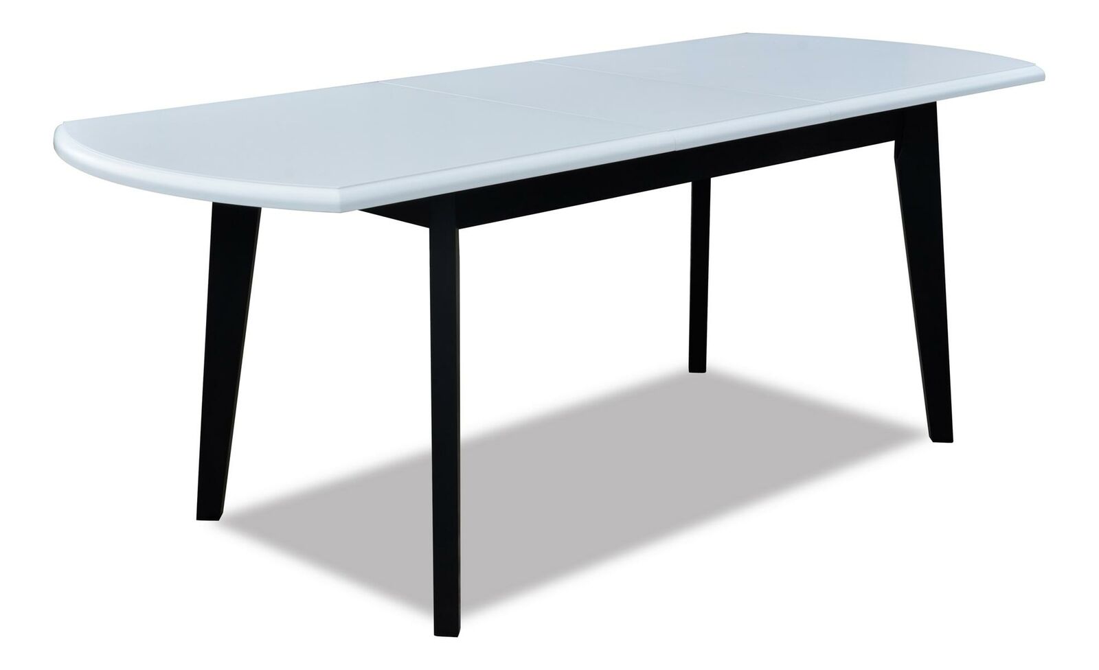 Tables Design table wooden table dining room luxury furniture white black 80x160/200 сm