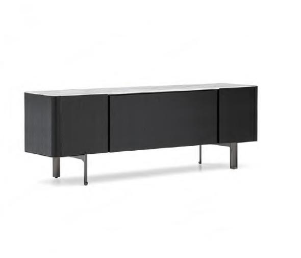 Bedroom sideboard Designer sideboard wood furniture black chests of drawers