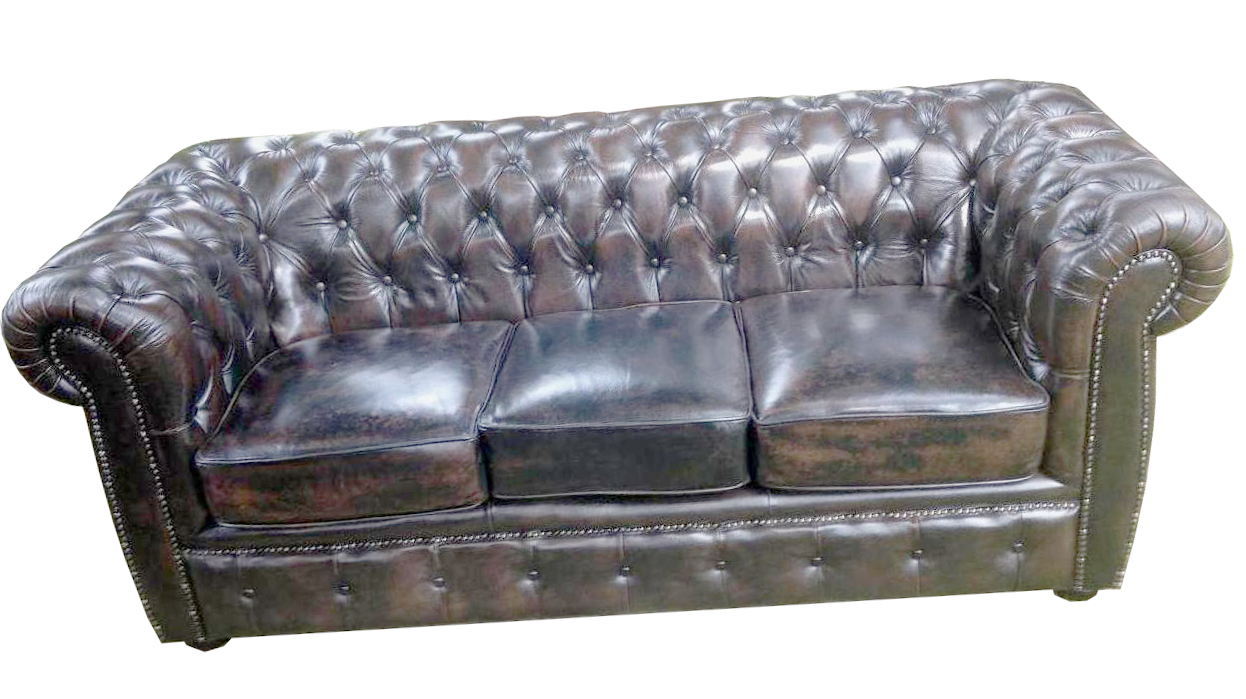 Chesterfield sofa 3 seater NAPOLI upholstery set Trobay