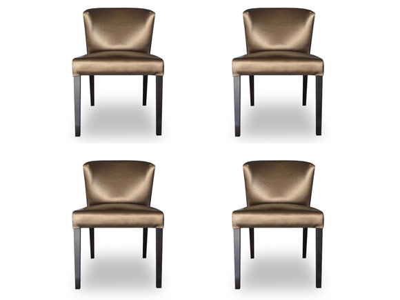 4x chairs, chair, upholstery design, Lehn set, armchair, completely modern set, new