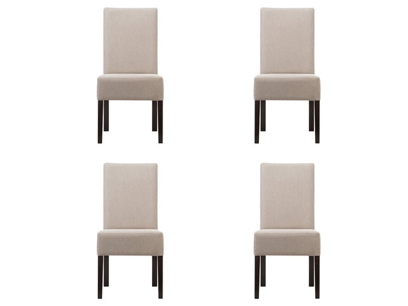 4x chair set upholstery seat chairs set waiting room office practice lounge club