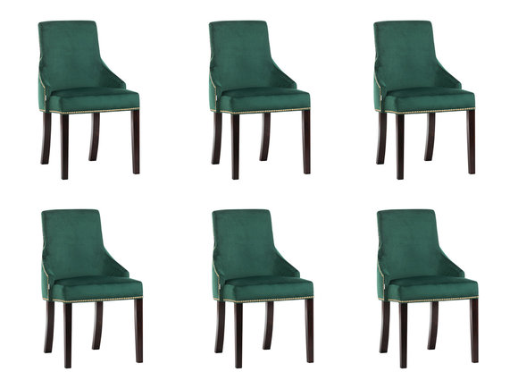 6x design upholstery seat chairs modern see set armchair lounge club set Karcz