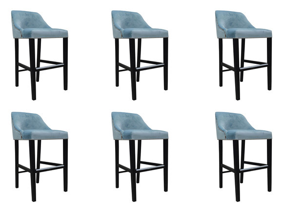 6x design complete chair set bar stool stool Chesterfield set chairs