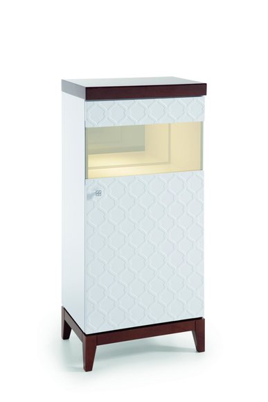 Modern style made of real wooden gloss cupboard, model - VI - W34