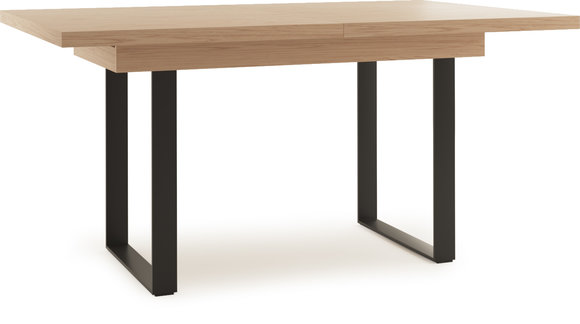 Modern style made of real wooden dining massive rectangular table, model - GR-S1