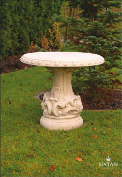 Tables Roman Style Garden Stone Table Round Patio Furniture Garden Furniture Decoration