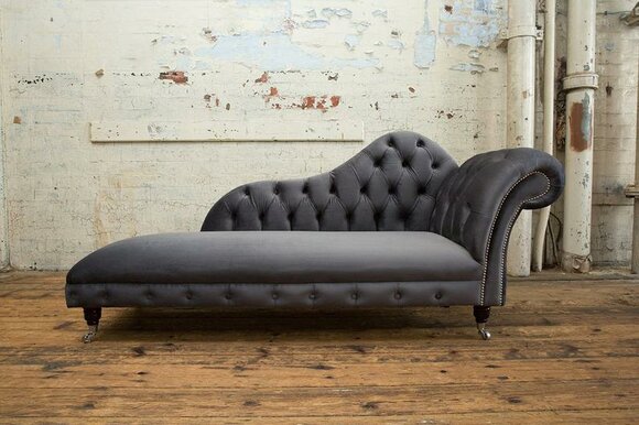 Sofa chesterfield deals chaise longue