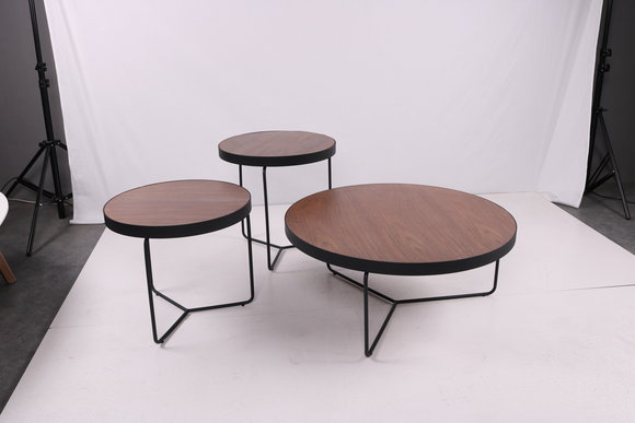 Set 3x Coffee Table Side Table Designer Living Room Table Tables