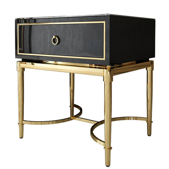 Classic Night Table Console Side Sleeping Room Metal Tables Consoles