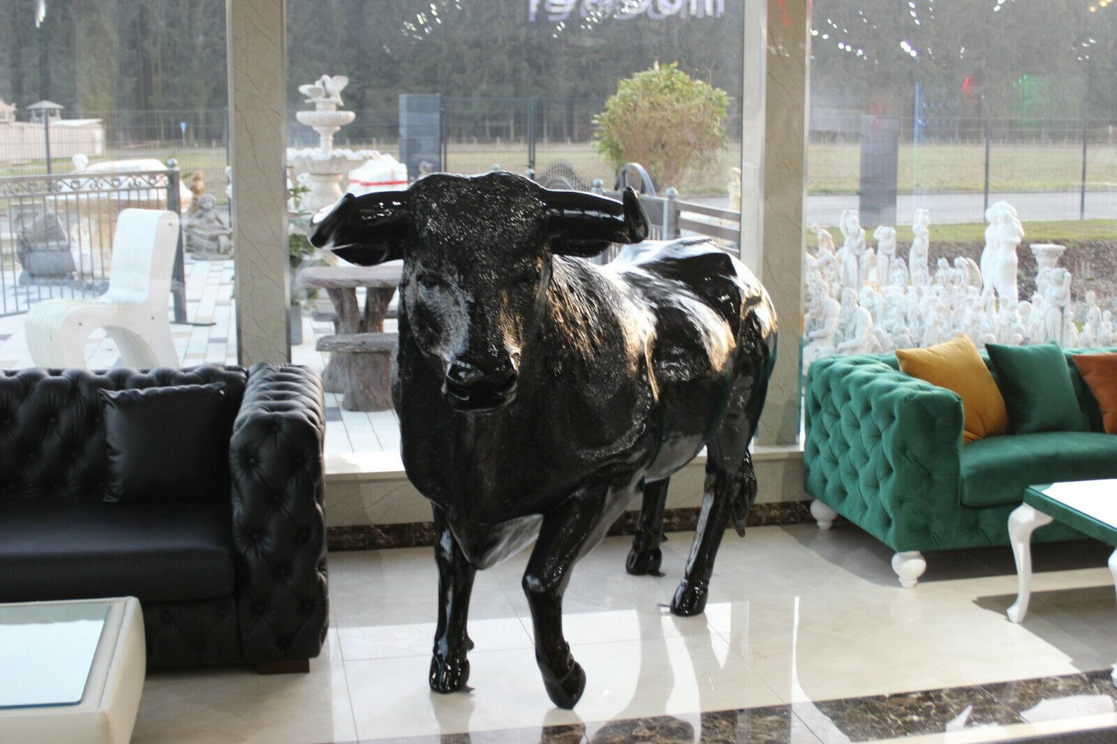 Lifesize Bull Abstract Shop Deco Figure Statue 150cm Sculpture IMMEDIATELY