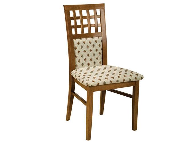 Set of 10x solid wood armchairs, dining room chairs, fabric upholstered chairs, gastro dining room