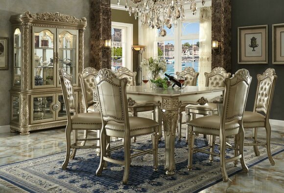 Dining Table Group Dining Room Living Room Set Wood Design Tables Baroque