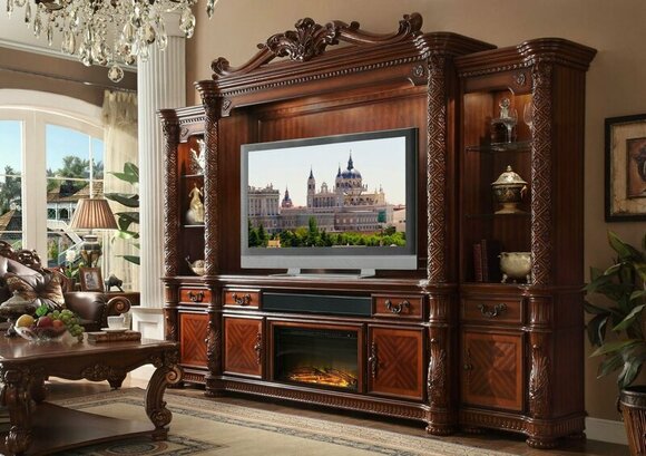 Designer Living Room TV Wall Unit Media Wall TV Cabinet Living Wall