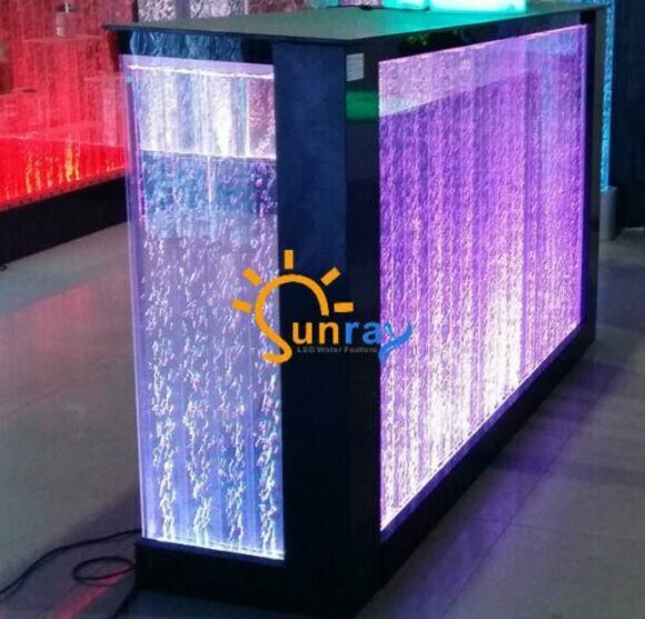 Bar Table Water Wall Bar Counter Lighted Bar Table Bar Counter Led Shelf Furniture