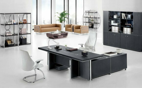 Table Office Chancellery Practice Company Furniture New Boss Desk Corner desks