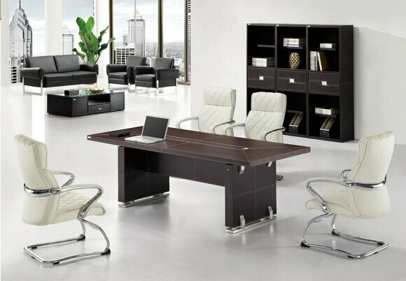 Modern office conference table tables wood design furniture meeting table 220cm