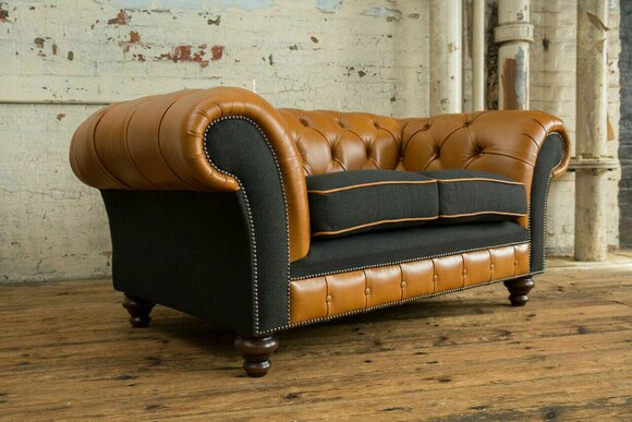 Classic Living Room Chesterfield Furniture Sofa Couch Sofas Seat Upholstery Couches