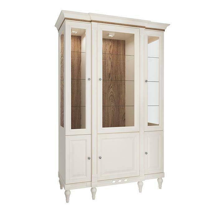 Modern style made of real wooden luxury designed rectangular showcase/cupboard - model FL-W3