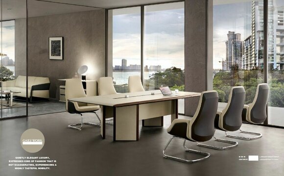 Office furniture tables design meeting conference tables furnishing table 280x130cm