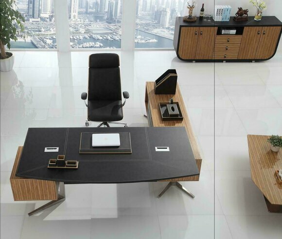 Design table boss desk Exclusive office furnishings law firm practice tables