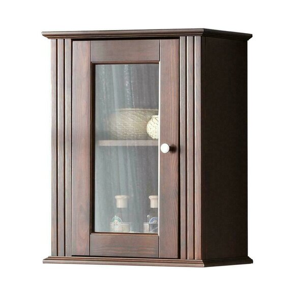 Pharmacies bathroom bathroom furniture shelf cabinet brown cabinets wood shelves furniture new