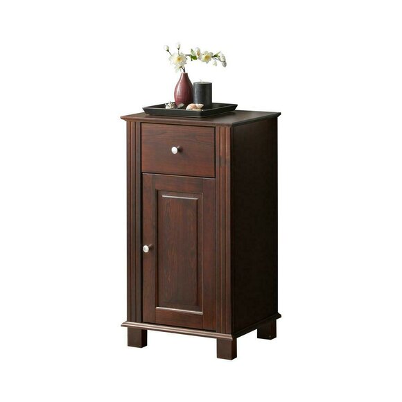 Bathroom furniture shelf cabinet bathroom furniture brown cabinets 46x36x83cm wood shelves