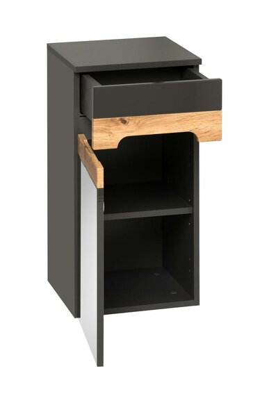 Bathroom bathroom furniture shelf cabinet furniture brown cabinets pharmacies wood shelves