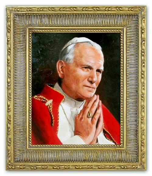 Religion Pope John Paul 2 Handmade oil painting oil pictures G01709 Sofort