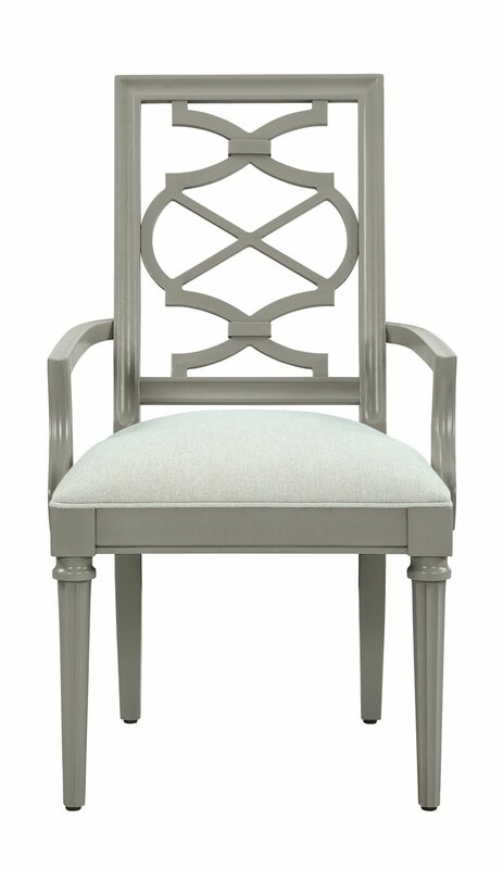 Luxury Design Chair with Armrests Genuine Textile Furniture Single-Seater Wooden Armchair