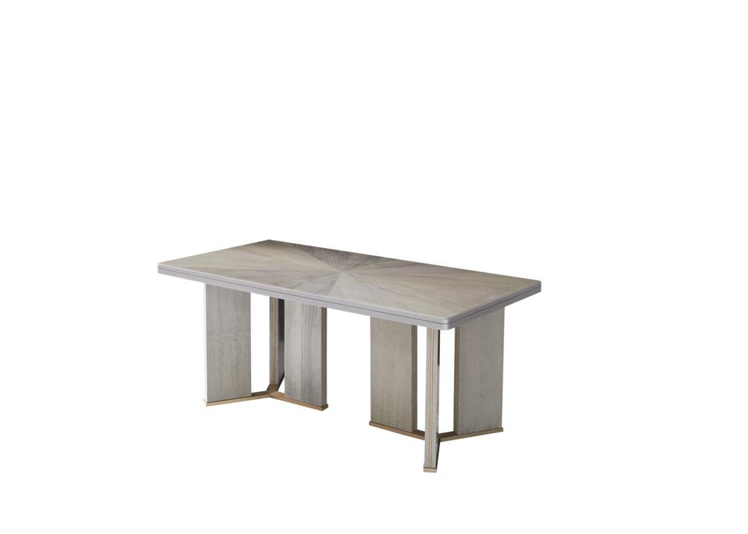 Modern style made of real wooden rectangular dining table 200x100cm