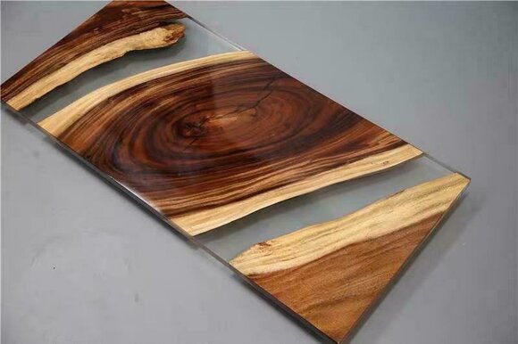 Epoxy Resin Dining Table River Table 200x90 New Real Wood Tables Solid River Table