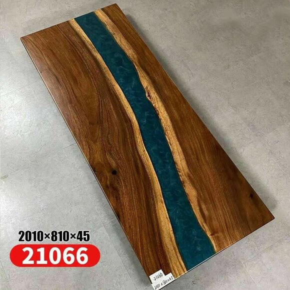 Dining Table Epoxy New Tables 201x81 River Table Real Wood Solid Furniture