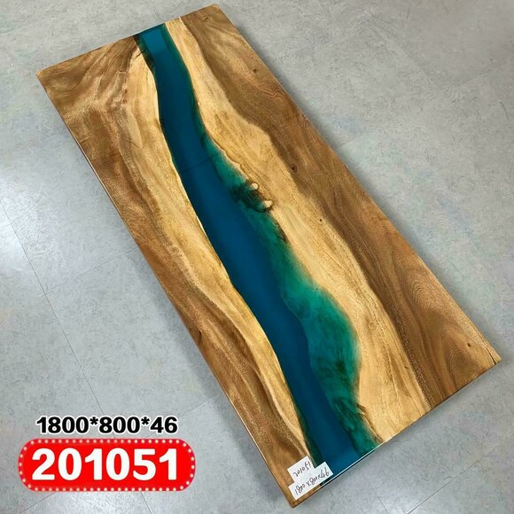 Modern Tables Dining Table Design Table Resin Sea River Furniture 180x80 Epoxy Ocean