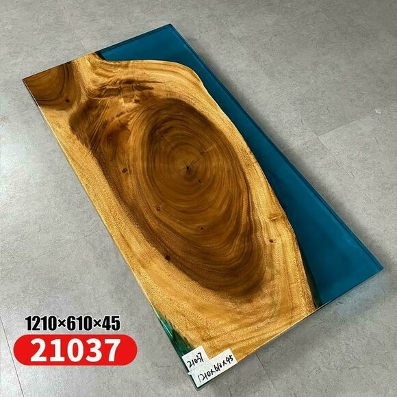 Coffee Table River Table Epoxy Resin Solid Tables 121x61 River Table Real Wood