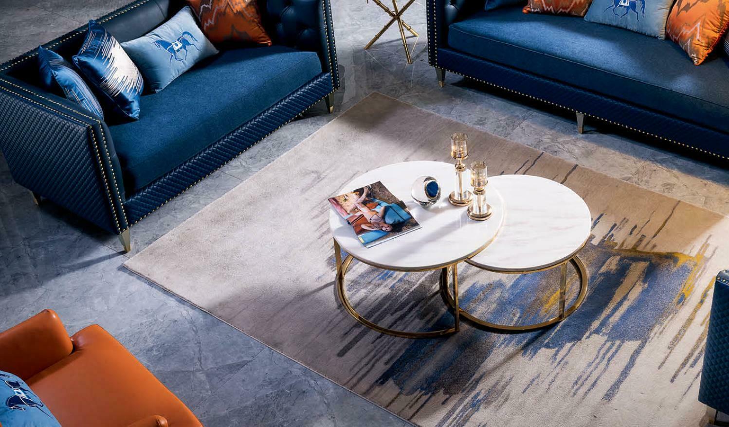 Coffee Table Luxury Design Couch Table Coffee Side Tables Living Room Round Sofa