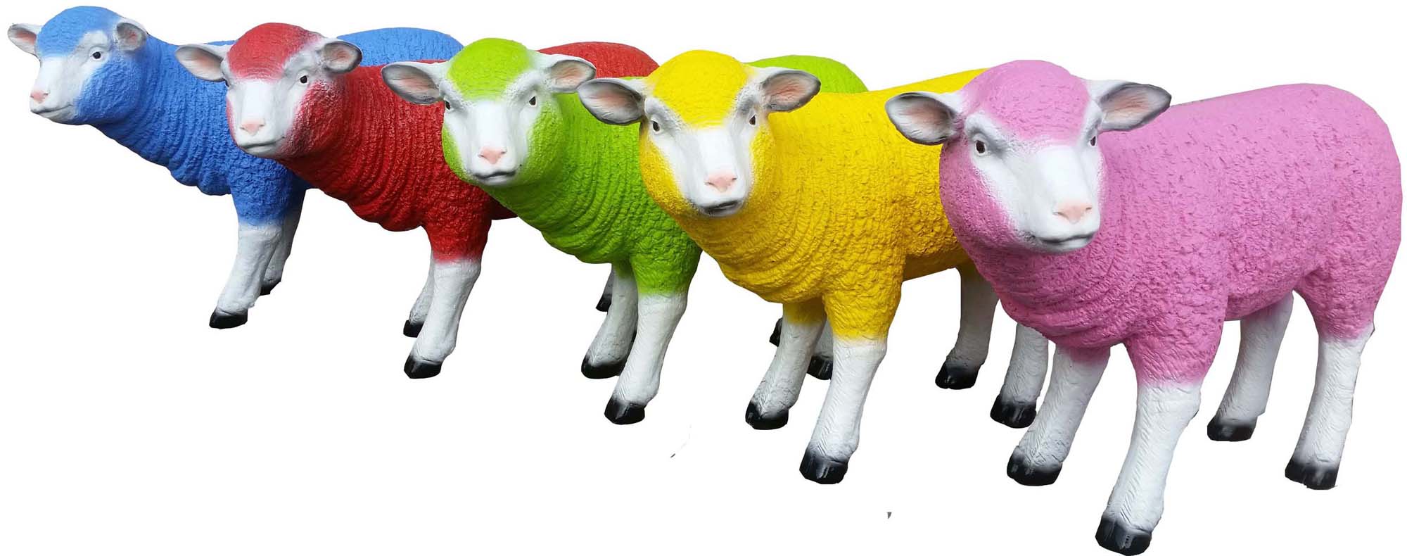 Designer Statue Modern Figures Decoration Sheep Garden Sculptures Statues