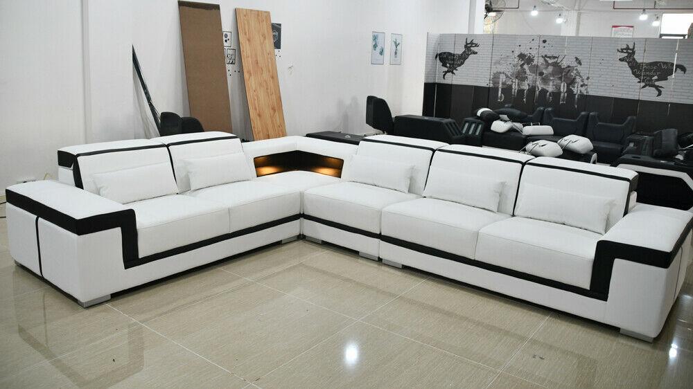 Leather sofa U-shaped sofa Contemporary sofa Living room sofa Contemporary sofa