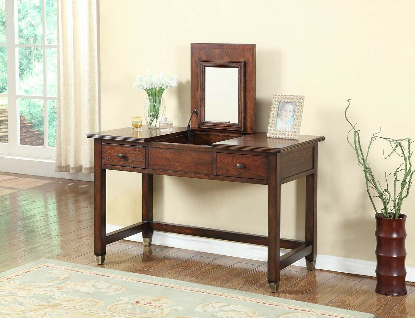 Wooden Table Console Tables Furniture Make-up Console Tables Console Secretary