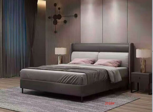 Design Bed Beds 180 x 200cm Dubai Double Hotel Wood Bedroom Luxury Bed