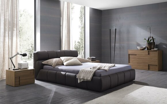 Beds Sleeping Room Leather 180x200cm New Bed Upholstery Design Luxury Double Hotel