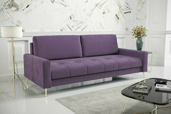 Sofa 3 seater couch textile sofa noble design furniture sofas couches xxl big new