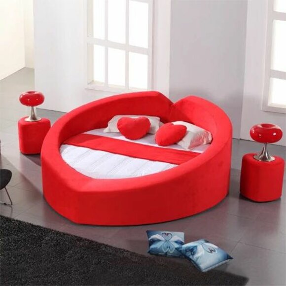 Designer Heart Shaped Honeymoon Bed Luxury Bedstead Bed Bordello New