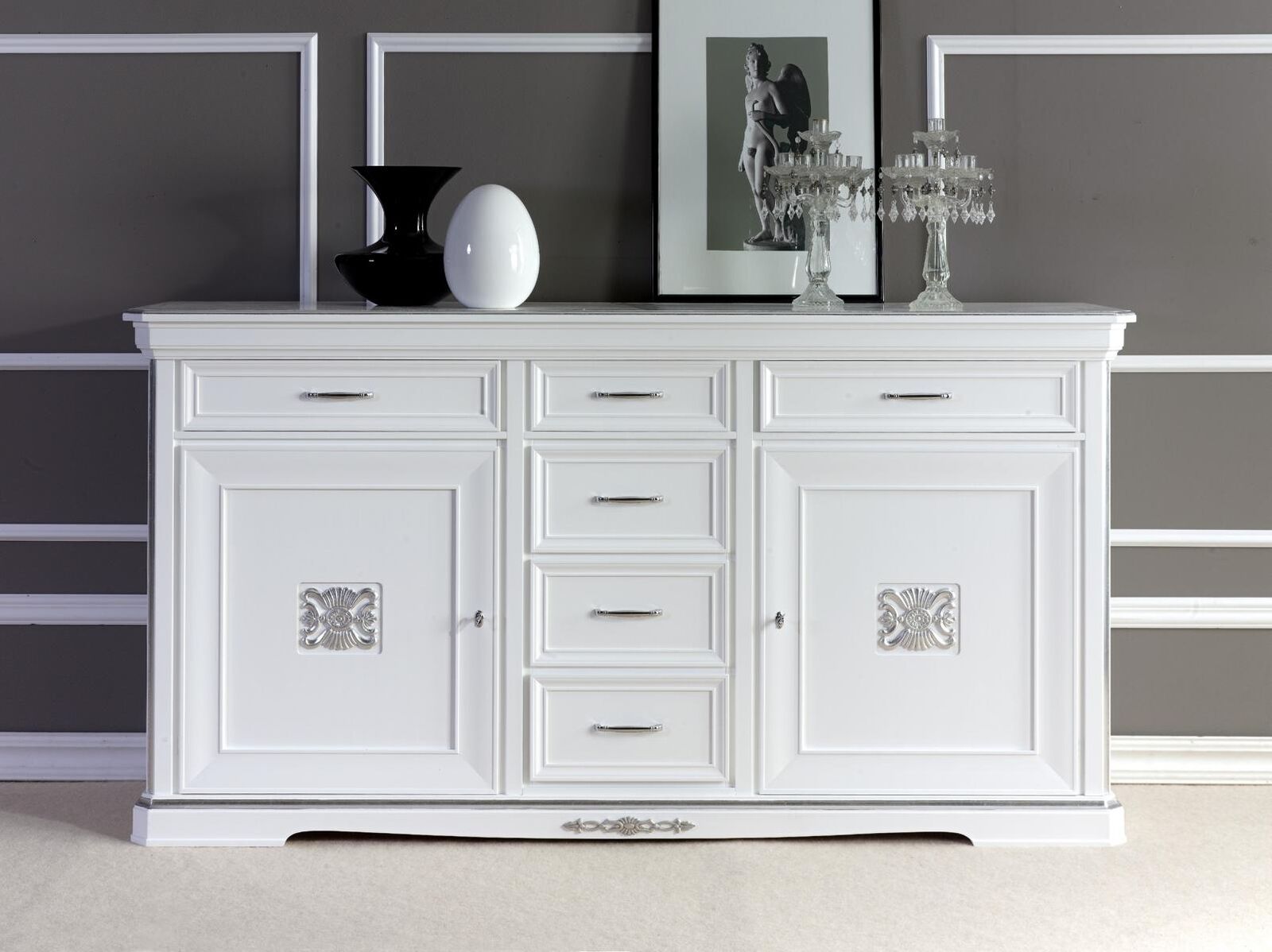 Chests of drawers sideboards solid wood cabinet furniture chest of drawers dresser sideboard white