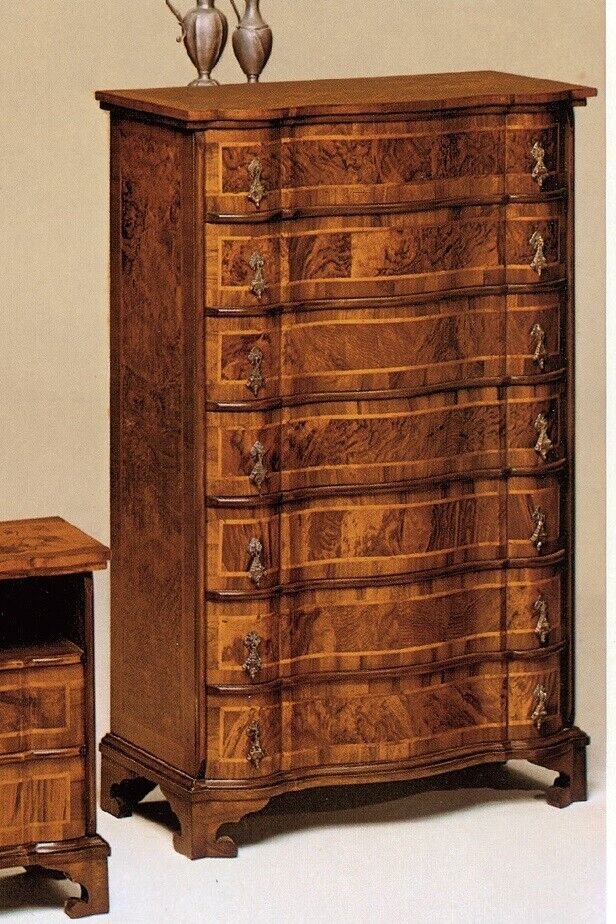 Tall cabinet chest of drawers sideboard cupboards furniture Solid Italian furnishings