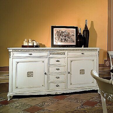 Antique baroque style dresser dresser living room bedroom shelf sideboard new