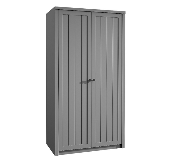 Wardrobe Solid Wood Country House Wardrobes Cupboard Wall Unit S2D Furniture