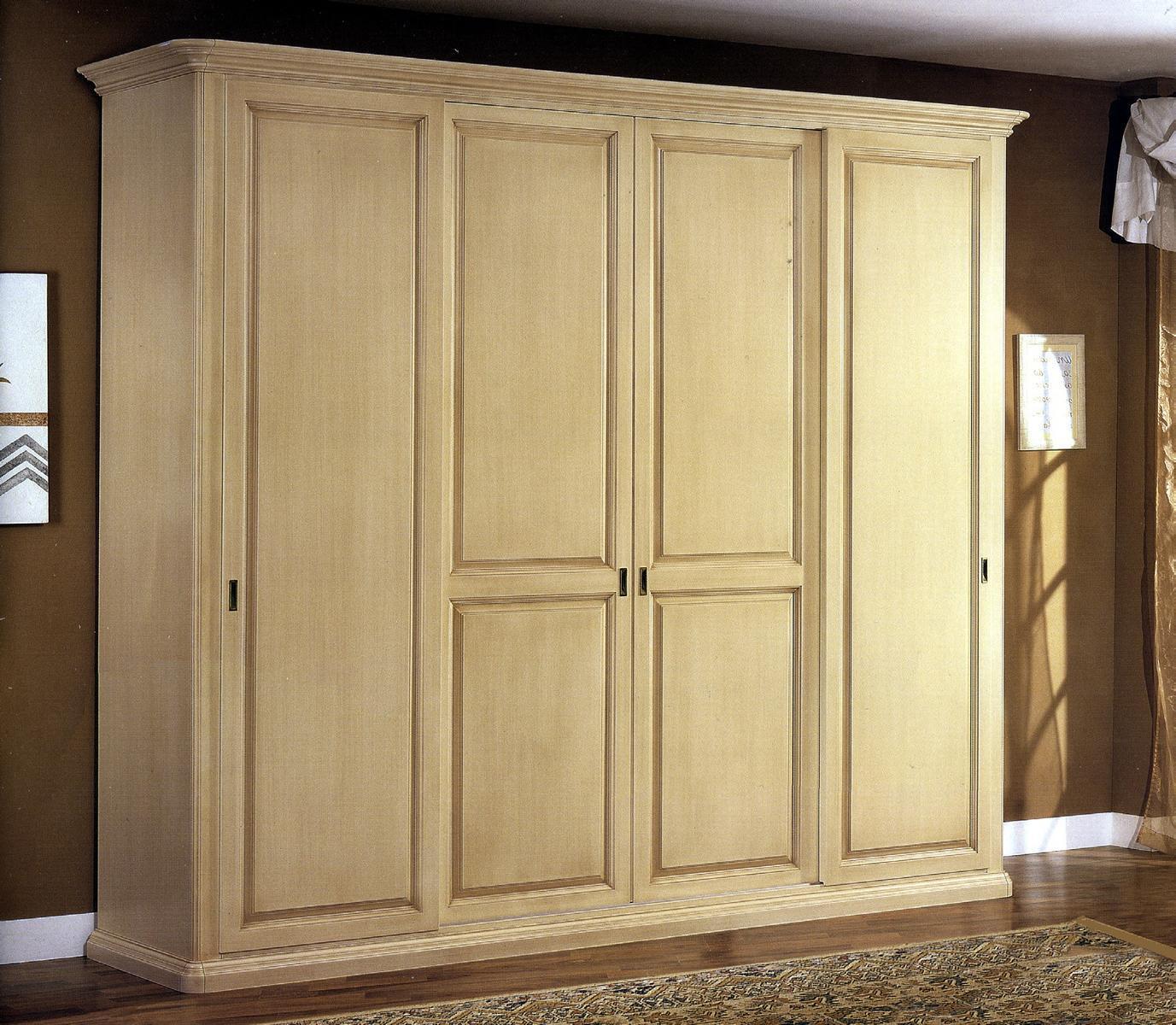 Wardrobe closet cabinets luxury bedroom wood Italian furniture New